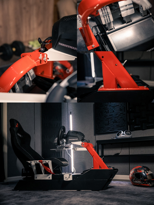 Azracing Modular CS-Pro Simulation Racing Cacpit Cracket/Fanatec/Sugama/Moza