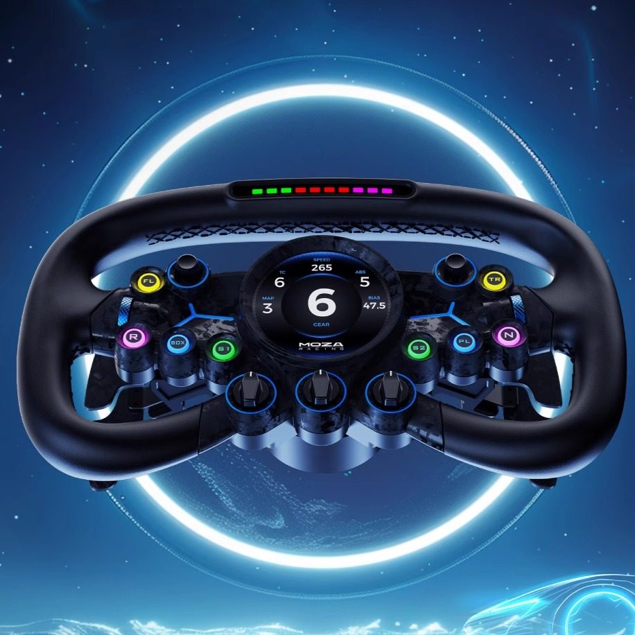 MOZA魔爪Vison GS方程式方向盘F1 24赛车模拟器游戏设备VGS方向盘