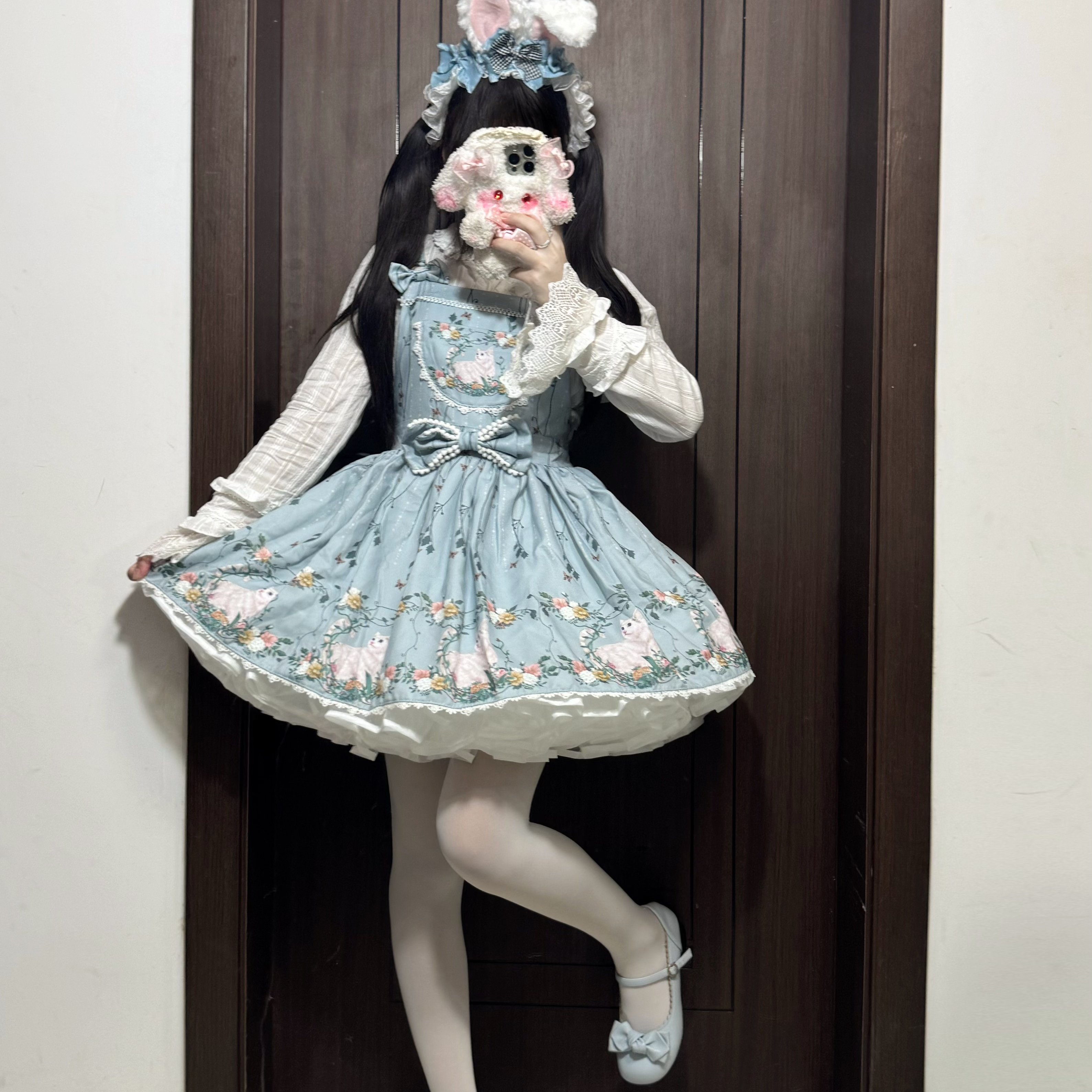 原创蛋糕小喵Lolita背带裙