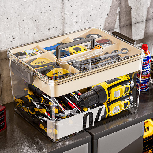 五金工具箱螺丝零件配件收纳盒