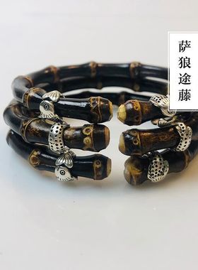 民族风男女木质手工制作