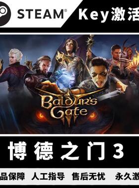 steam 博德之门 博德之门3cdk 博德之门3激活码 博德之门3 PC中文