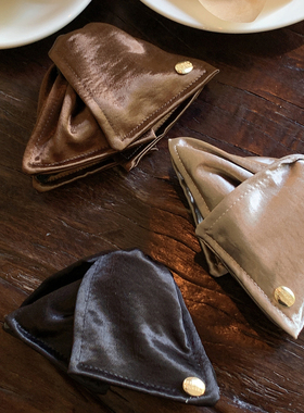 重磅缎面 三角抓夹女高级感2026新款布艺鲨鱼夹大号发量大发抓