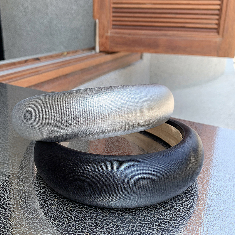 超厚海绵高颅顶发箍洋气皮质