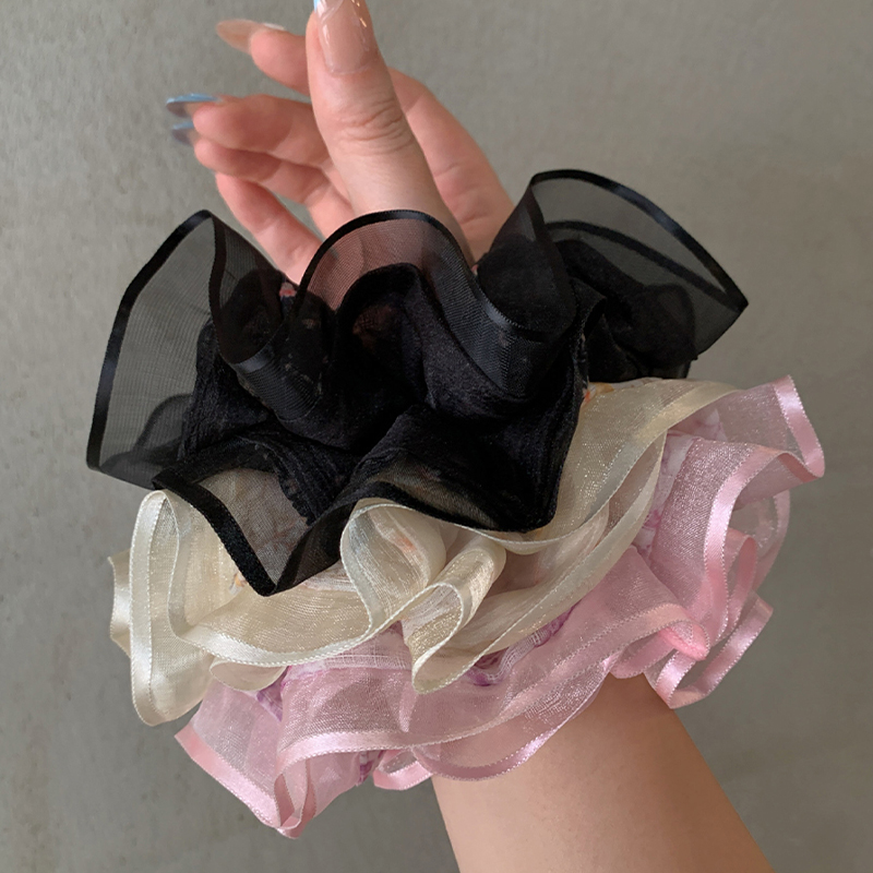 chicaddblack复古小碎花发圈