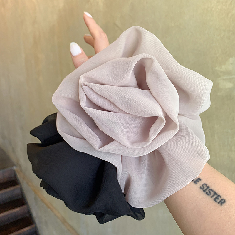 chao好看的卡其 超大玫瑰花多层发圈女高级感洋气时尚马尾发绳,饰品/流行首饰/时尚饰品新,发饰,淘宝优惠券,粉丝福利购,淘宝优惠卷