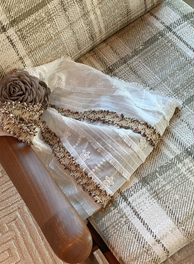 时髦洋气 小众花朵织带单肩包手提袋 天丝肌理感斜挎出门实用包包