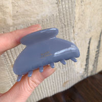 Gentle jelly-like hair gripper, ins acetate medium size gripper, france cream semi-gripper, shark clip in multiple colors thumbnail 7