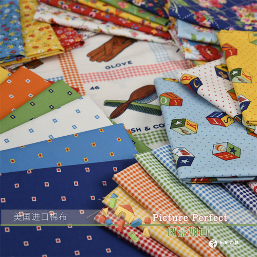 MODA棉布拼布美式复刻美国进口