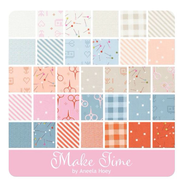 美国进口棉布手工拼布MODA Make time 布卷