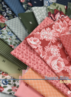 美国进口棉布手工拼布MODA Sunnyside向阳而生 J1