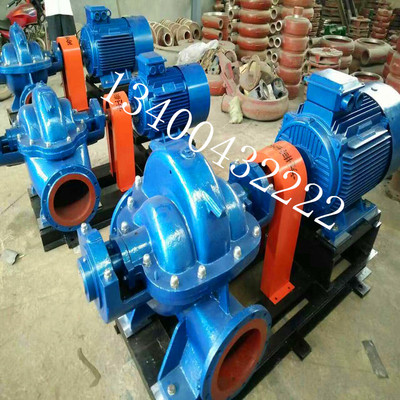 大流量中开离心泵 农田灌溉双吸泵200-95/8SH-6双吸泵