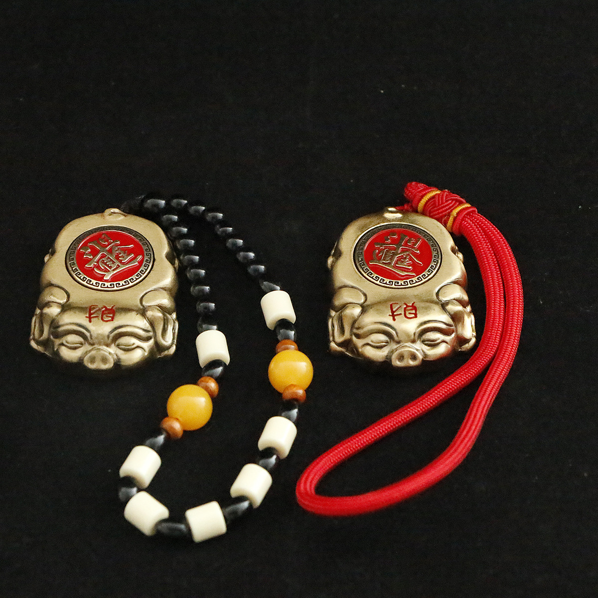 新款日进斗金转转发财猪手把件诸事顺利摆件文玩工艺品礼品