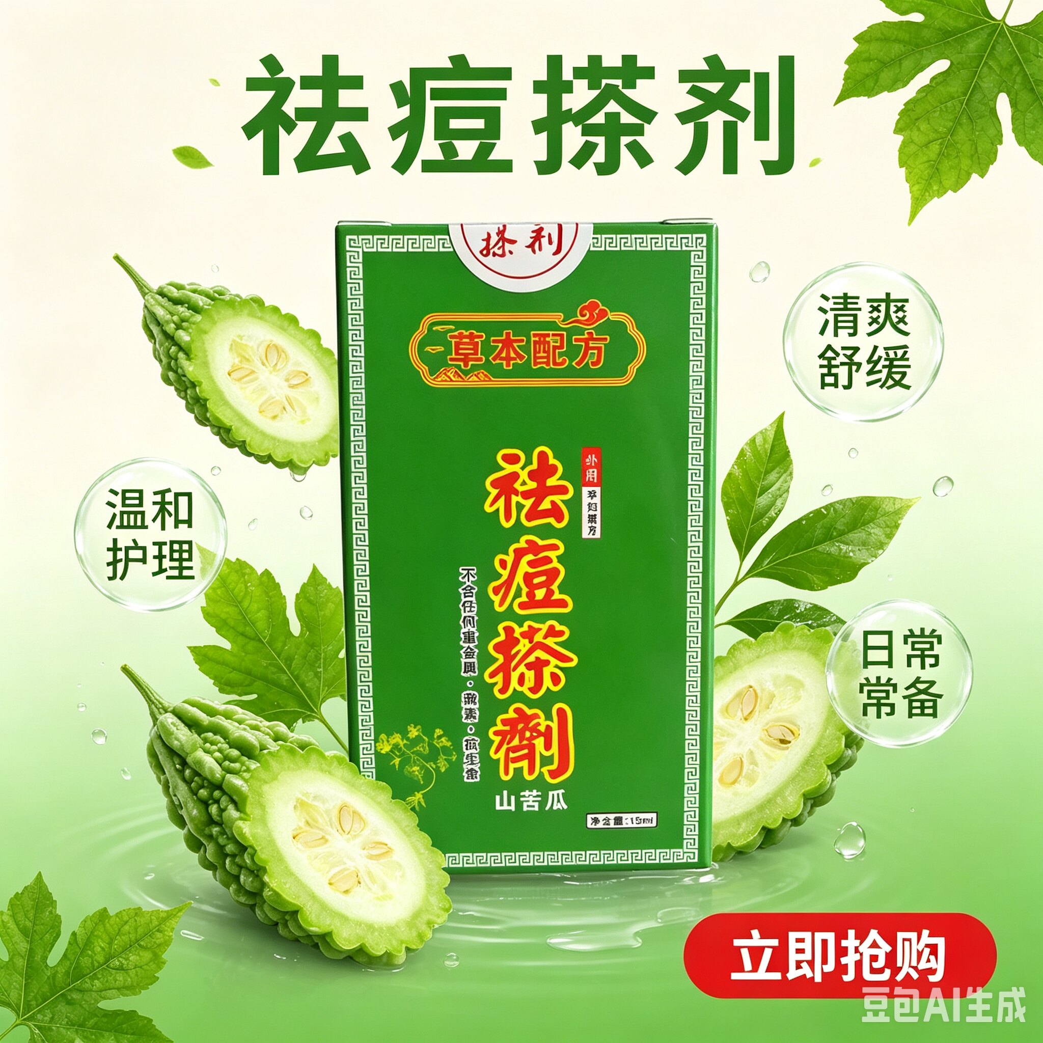 祛痘闭口粉刺淡化痘印青春痘