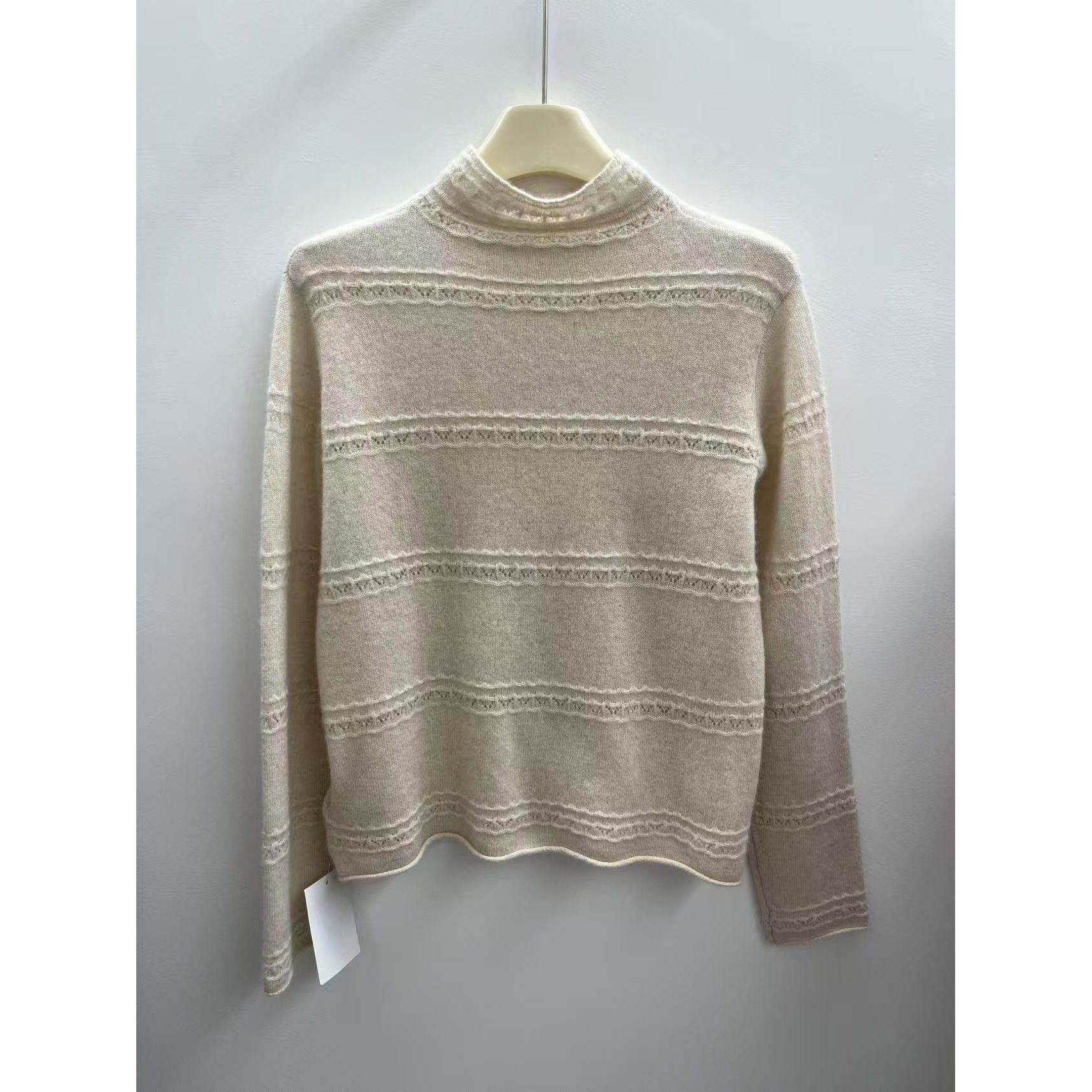 100%山羊绒2025秋冬新款设计感百搭镂空长袖针织衫女羊绒打底衫潮,女装/女士精品,羊绒衫,淘宝优惠券,粉丝福利购,淘宝优惠卷