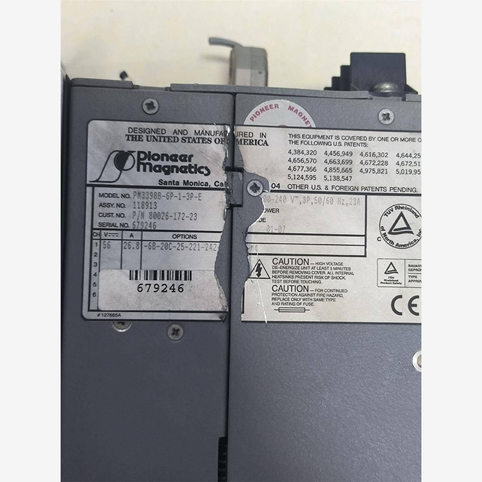 Pioneermagtics电源PM33