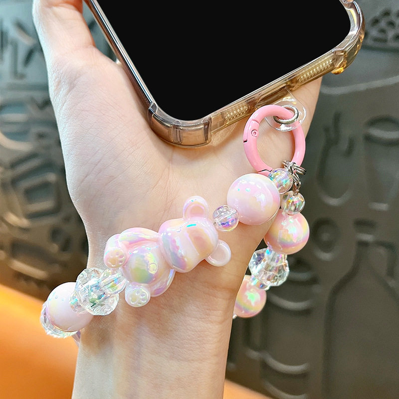 夜光小熊串珠手机链可爱包包挂件汽车钥匙链情侣小礼品,服饰配件/皮带/帽子/围巾,包挂件,淘宝优惠券,粉丝福利购,淘宝优惠卷