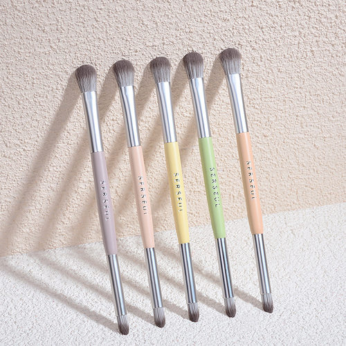 瑟色眼影刷晕染细节高光提亮双头