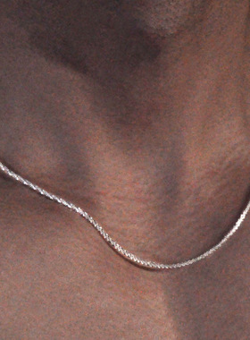 波光粼粼项链男女精致时尚轻奢气质百搭小众锁骨链个性合金项链潮