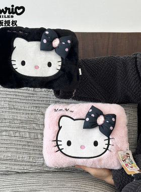 helloKitty充电热水袋可爱卡通毛绒防爆暖水袋女生痛经暖宝宝新款