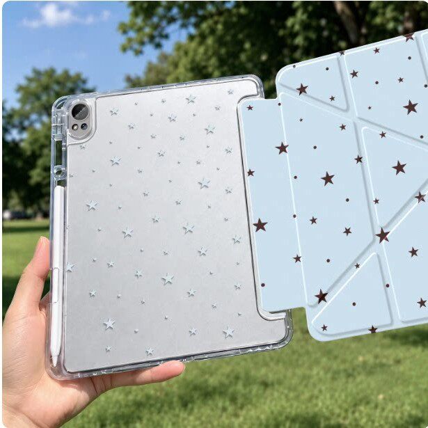 适合ipad a1566保护套a1567苹果平板壳ipadair2代ipadari二代横竖旋转支架Air折叠ipada1474皮套ipdair老款