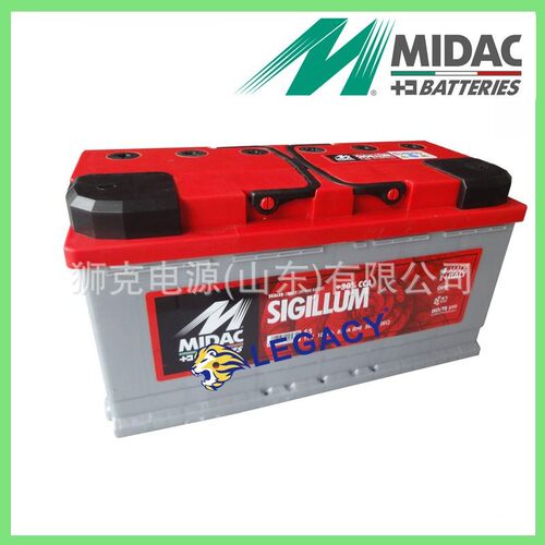 MIDAC SIGILLUM蓄电池启动机蓄电池S5 Plus 12V 100AH现货出售