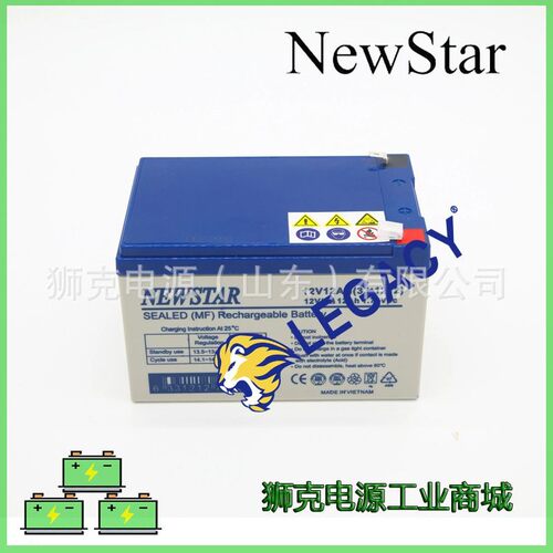 韩国NEWSTAR蓄电池6V10AH铅酸免维护机房UPS应急电源电瓶
