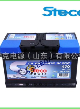 STECO蓄电池13D/G/DG卡车工程机械设备12V110AH800A(EN)启动电瓶