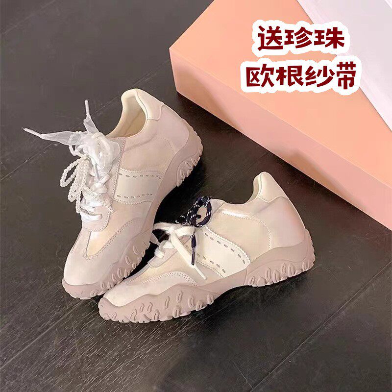 小个子7cm内增高德训鞋女