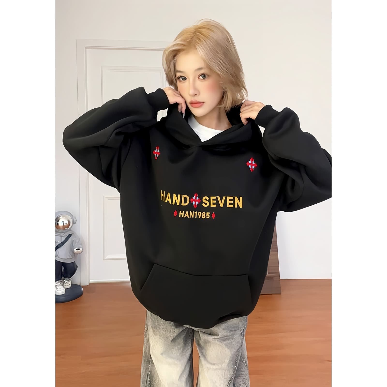 HandSeven2025秋冬新款重磅卫衣