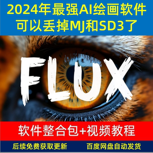 2025年最新最强AI绘画flux模型 本地部署整合包 教程 comfyui