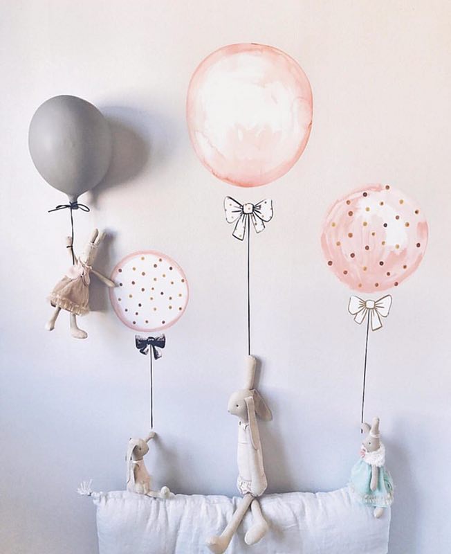 INS风 儿童房气球卡通墙贴幼儿园早教中心摄影工作室拍照背景|ruв категории Домашний быт, наклейки, стены наклейки - от Buy2taobao.com для оказания профессиональной услуги покупки агента Taobao