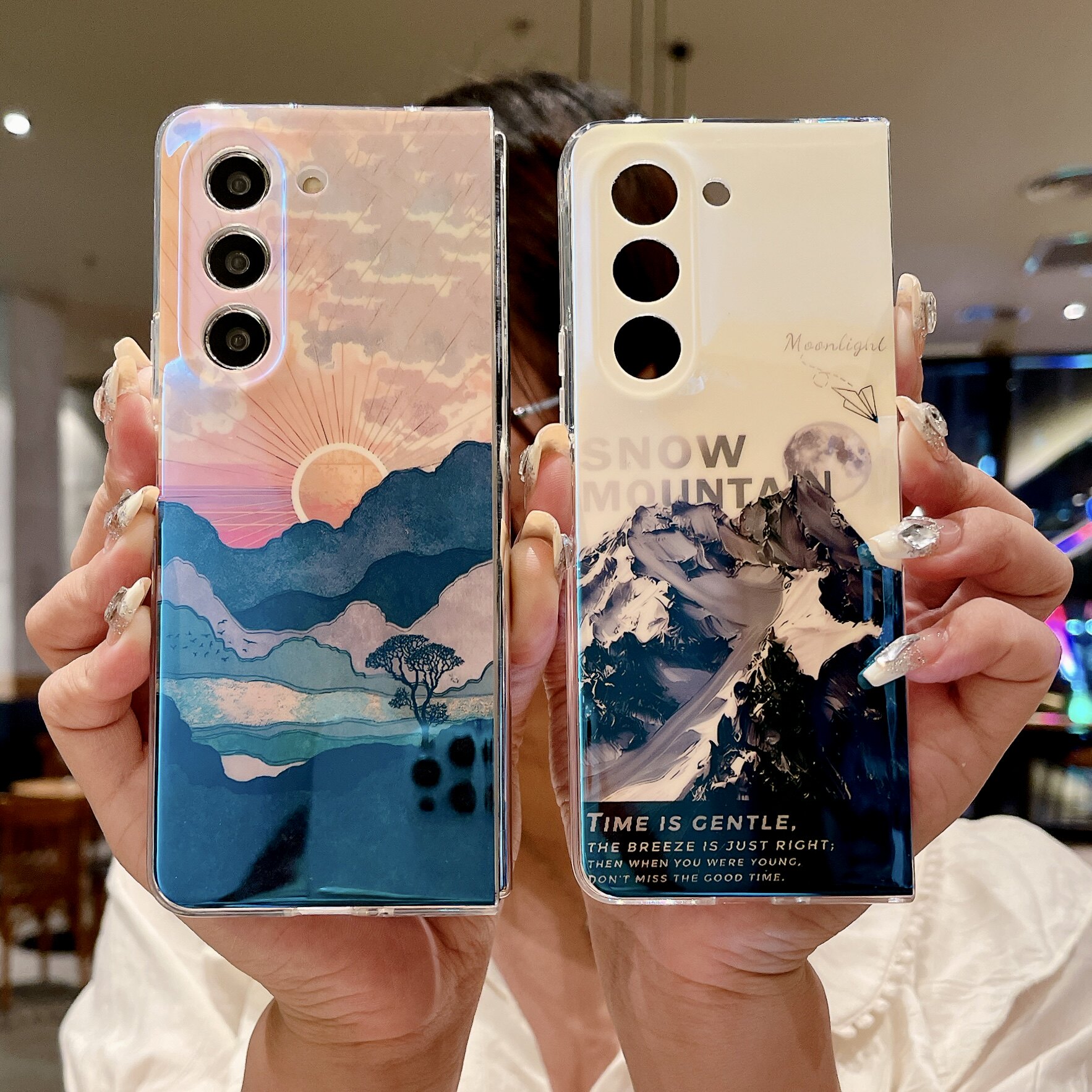 三星ZFold5雪山风景软壳