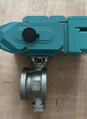 QV977H/F-16P电动对夹式V型球阀DN65智能型开关型/调节型