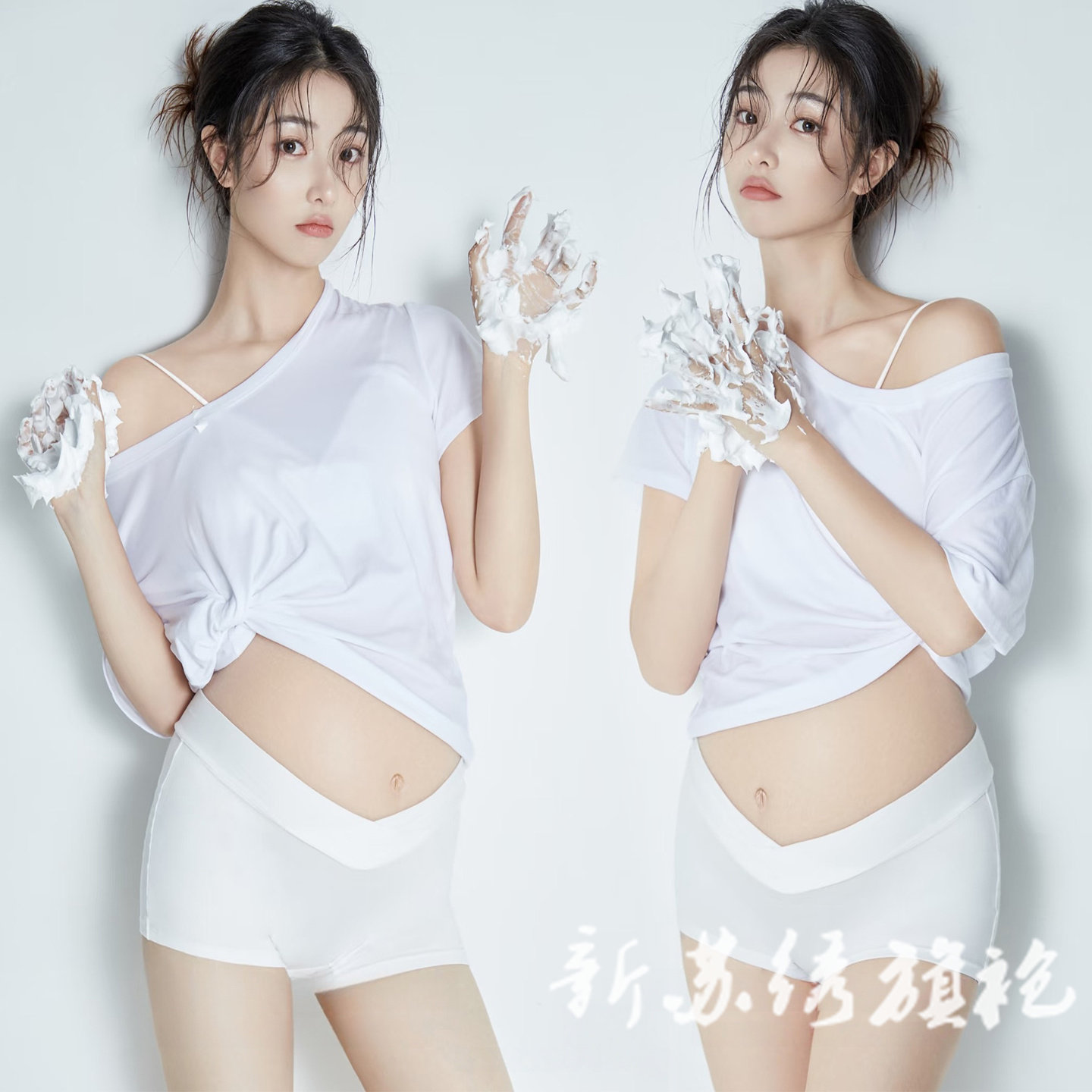 依媚坊法式高级感孕妇写真服