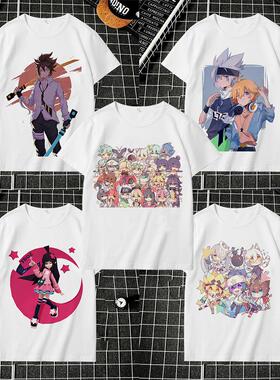 新款凹凸世界动漫周边二次元雷狮凯莉安迷修短袖T恤男女儿童cos服