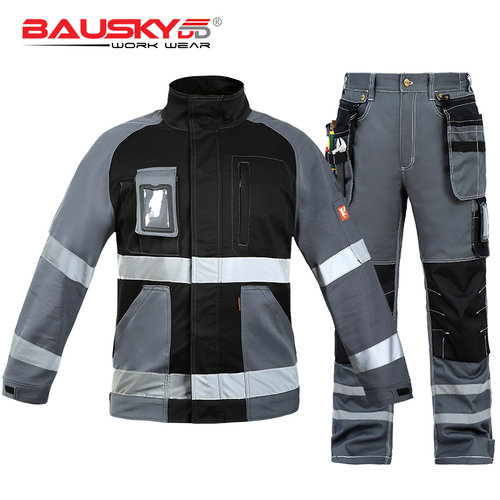 bauskydd瑞典保世基拼接全棉工装