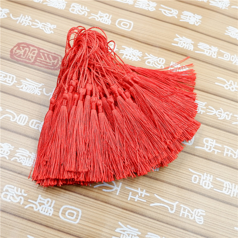 垂直小书签流苏穗子古风diy流苏窗帘吊穗手工材料做请柬礼盒流苏