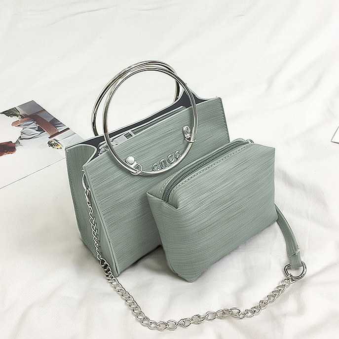 小包包2021夏季新款学生韩版百搭斜挎女包圆环链条迷你手提单肩包在类目 箱包皮具/热销女包/男包, 女士包袋中 - 来自Buy2taobao.com提供专业的淘宝代购服务