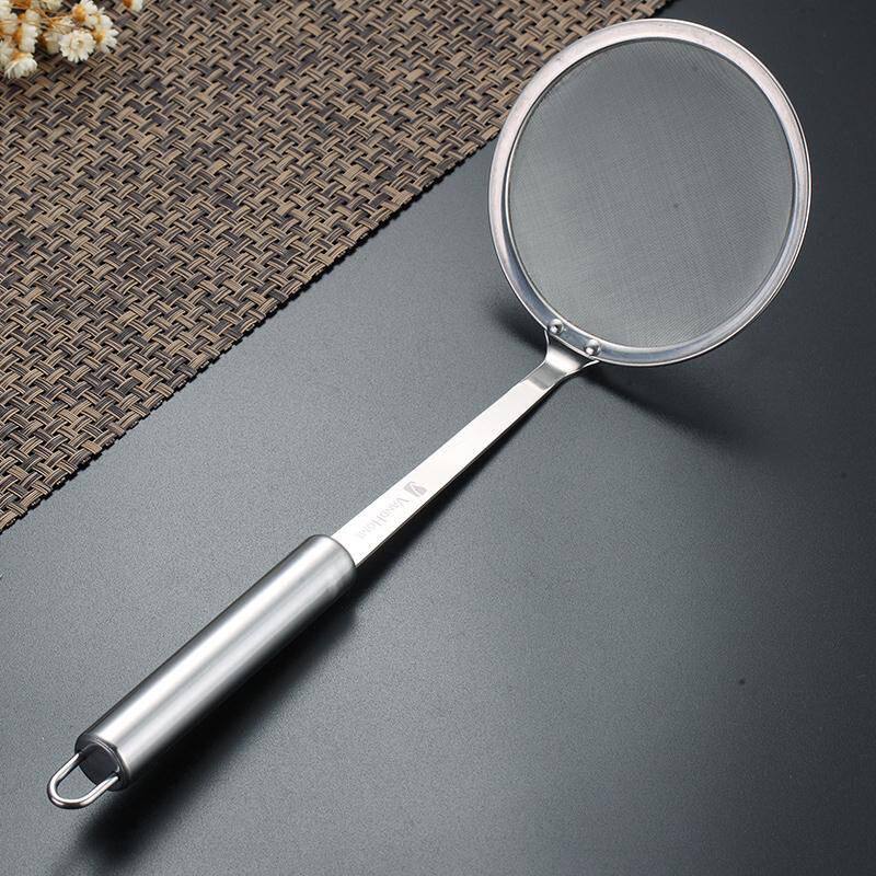 304不锈钢滤油勺厨房油隔去油脂小油捞漏勺 家用豆浆过滤网筛超