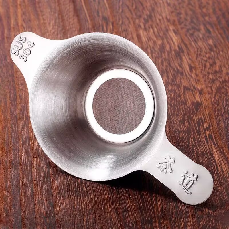 不锈钢茶滤304茶漏泡茶过滤网茶滤网茶漏器茶滤网超细功夫茶隔漏