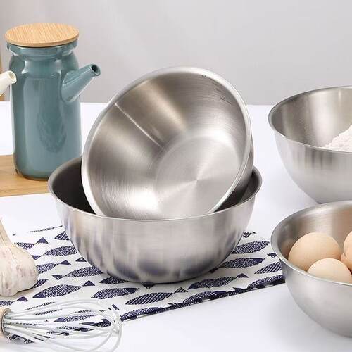 316料理盆韩式碗和面沙拉碗凉拌水果烘焙厨房家用不锈钢碗食品级