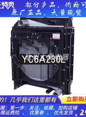 广西玉柴YC6A230L柴油机180KW千瓦发电机水箱散热器维创华阁原厂