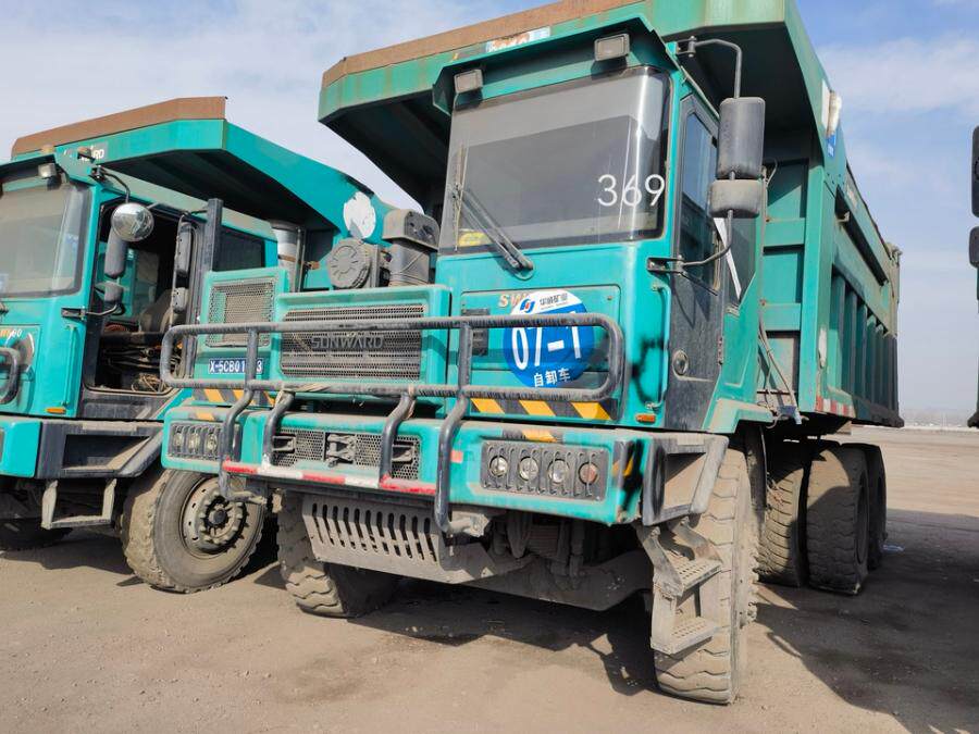 4月17日阿克苏地区运输公司整机编号为SW800978NM0000369非公路宽体自卸车网络拍卖公告