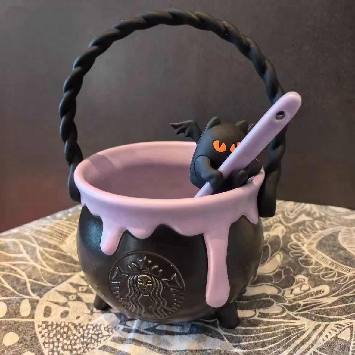 魔法暗夜黑系列坩埚马克杯