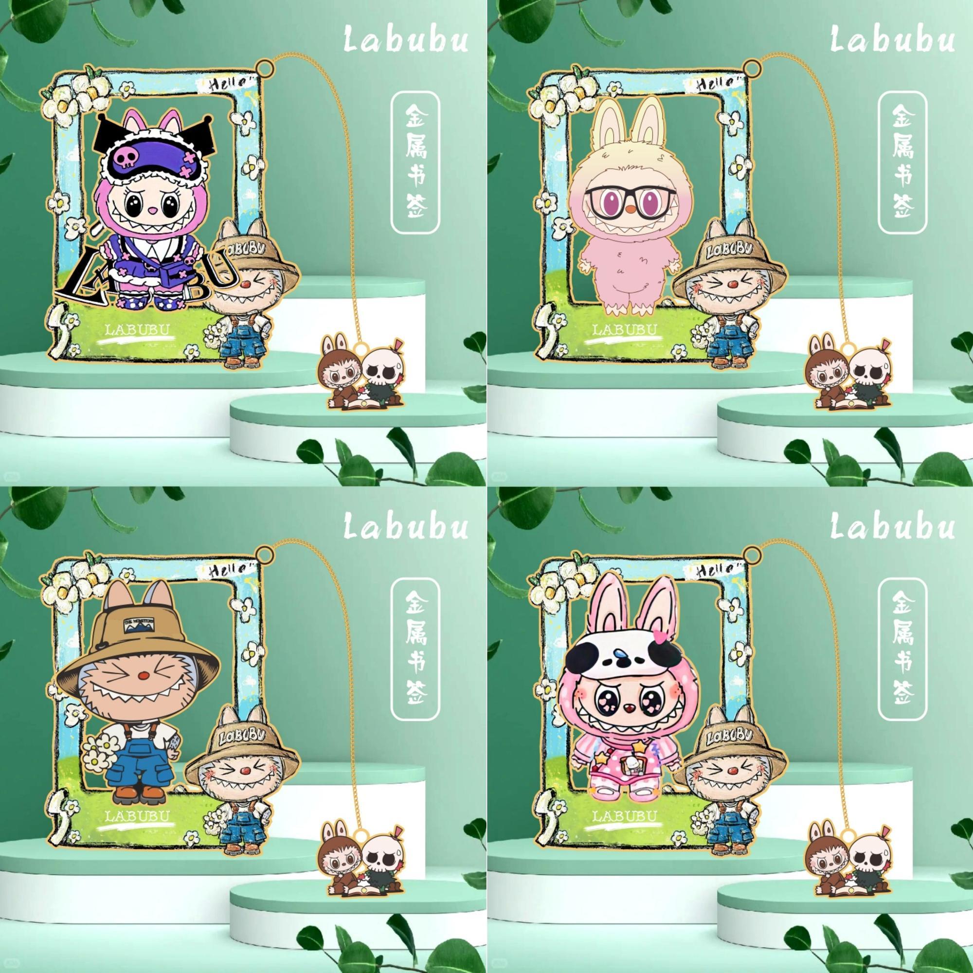 新款labubu创意金属书签
