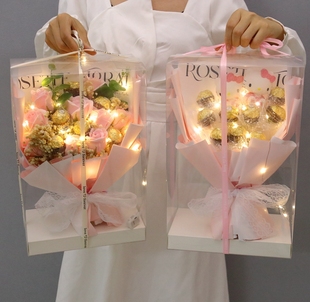 费列罗巧克力花束礼盒装 糖果零食送闺蜜女朋友生日礼物品520