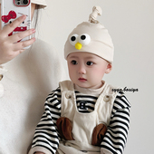 新生婴儿帽子春秋0 3个月男女宝宝帽子薄款 无骨卤门帽胎帽满月帽6