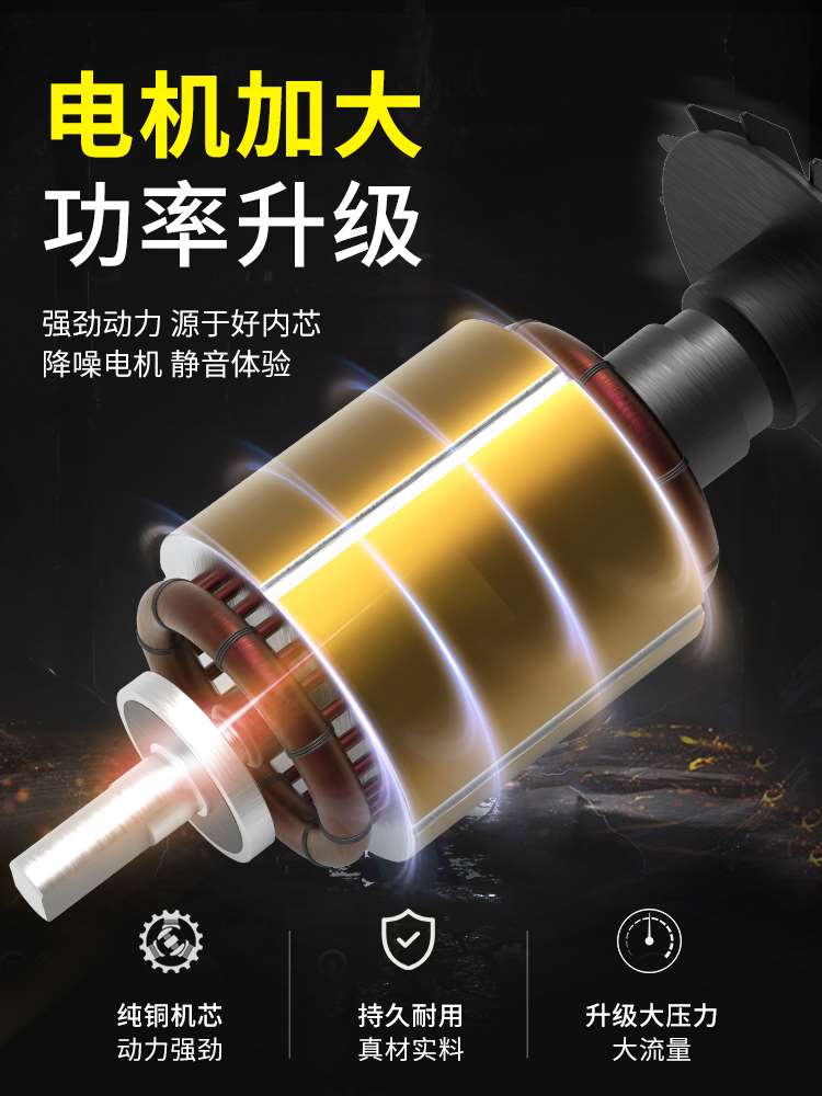 水魔力超高压洗车机家用220v刷车水泵抢大功率神器便携式水枪清洗