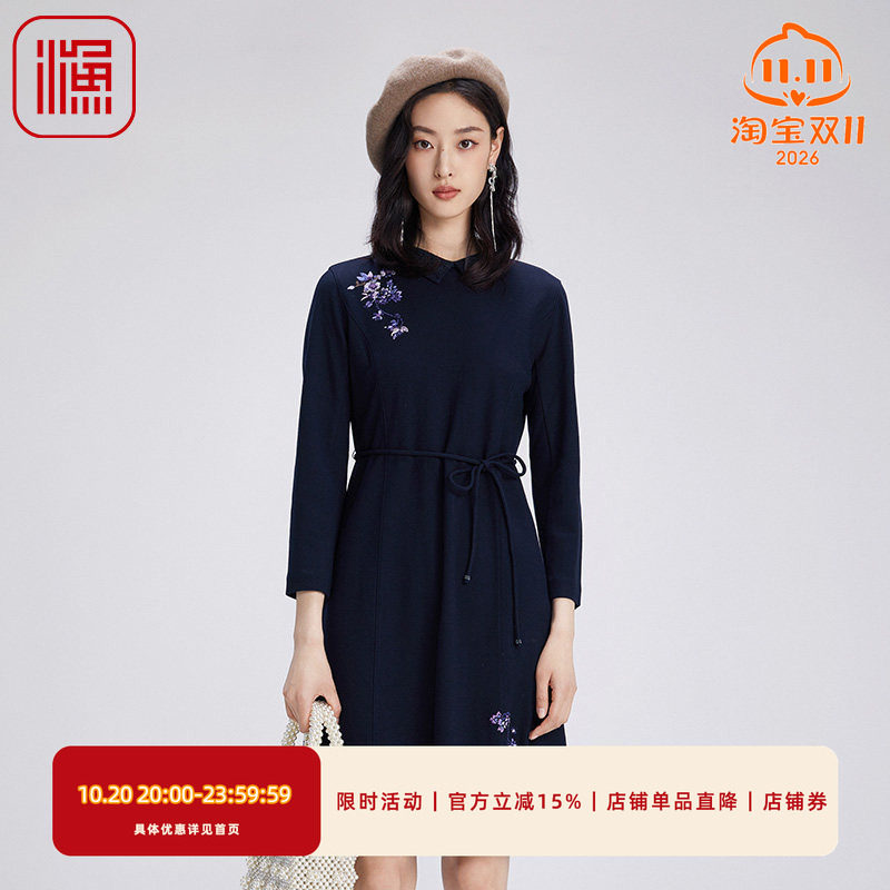 渔牌女装秋季2024新款翻
